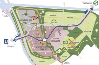 Planerisches Konzept für Dreieck Späthsfelde ausgewählt